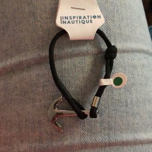 Adjustable unisex nautical bracelet